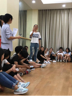 青春●希望——伟德国际victor1946举办2016级分团委学生会迎新团辅活动